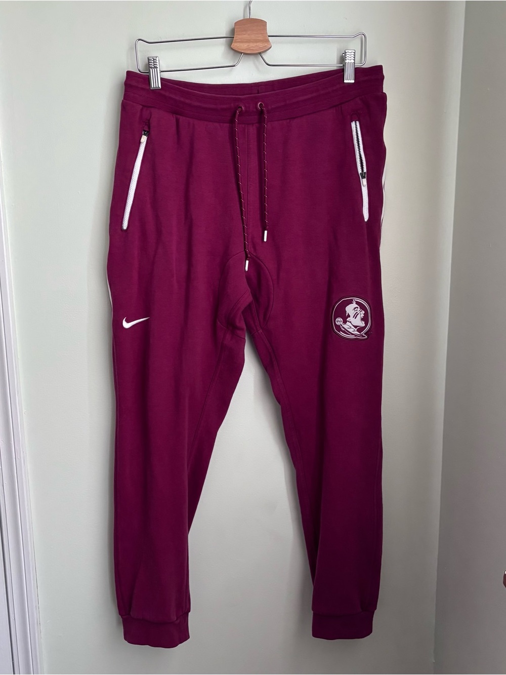 Nike garnet floride seminoles Maroon Athletic Sweatpants jogger size L